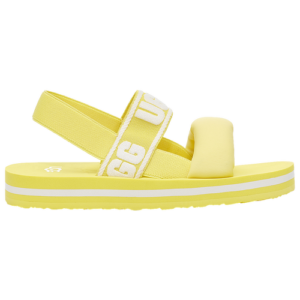 UGG Girls UGG Zuma Sling - Girls' Grade School Shoes Yellow/Yellow Size 06.0