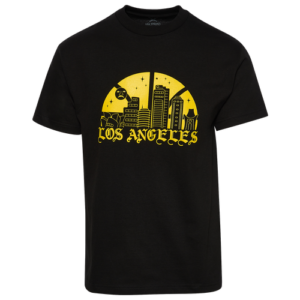 Ugly Primos Mens Ugly Primos Los Angeles City Scape T-Shirt - Mens Black/Multi Size L