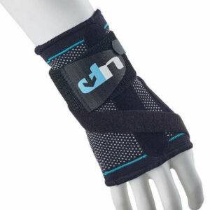 Ultimate Performance Compression Wrist Support With Splint - Small - black-blue