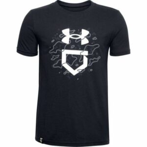 Under Armour Boys' Baseball Camo Lockup Short-Sleeve T-Shirt Black, Medium - Boy's Athletic Tops at Academy Sports