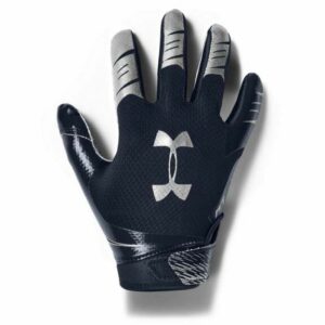 Under Armour Boys' F7 Football Gloves Midnight Navy Blue, Medium - Football Equipment at Academy Sports