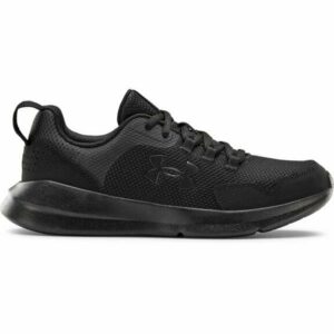 Under Armour Boys' Grade School Essential Shoes Black, 3.5 - Youth Running at Academy Sports