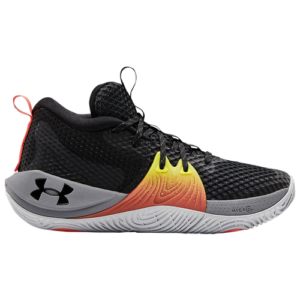 Under Armour Boys Joel Embiid Under Armour Embiid One - Boys' Grade School Basketball Shoes Black/Steel/Black Size 05.0