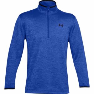 Under Armour Men's Armour Fleece 1/2 Zip Pullover Sweatshirt Blue, Small - Men's Athletic Core Tops at Academy Sports