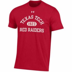 Under Armour Men's Texas Tech University Performance Cotton Short Sleeve T-Shirt Red, Small - NCAA Accessories at Academy Sports