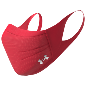 Under Armour Mens Under Armour Sportsmask - Mens Red/Silver Chrome Size XL/2X