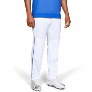 Under Armour Men's Utility Relaxed Piped Baseball Pants White/Royal, Large - Mens Baseball Bottoms at Academy Sports