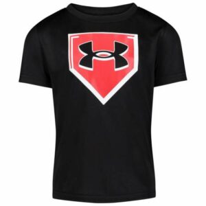 Under Armour Toddler Boys' Mixed Deck Short Sleeve T-Shirt Black, 2 Toddler - Boy's Athletic Tops at Academy Sports