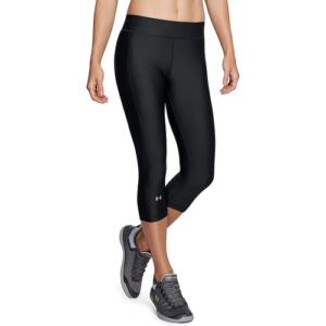 Under Armour Womens Under Armour HeatGear Armour Capris - Womens Black Size XS