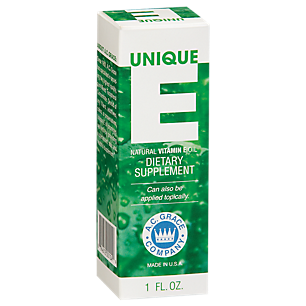 Unique E Natural Vitamin E Oil - 400 IU (1 Fluid Ounces)