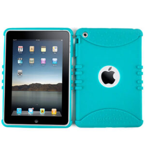Unlimited Cellular Rocker Series Skin Case for Apple iPad Mini (Blueish Green)