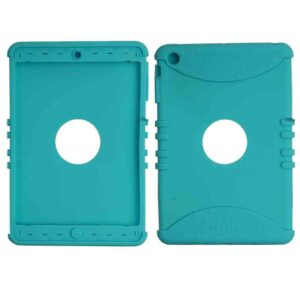 Unlimited Cellular Rocker Series Skin Case for Apple iPad Mini (Fluorescent Blueish Green)