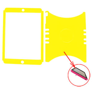 Unlimited Cellular Rocker Snap-On Case for Apple iPad Mini (Rainbow Glitter Yellow)