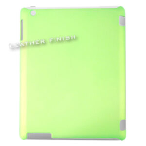 Unlimited Cellular Snap-On Case for Apple iPad 3 (Honey Emerald Green, Leather Finish)