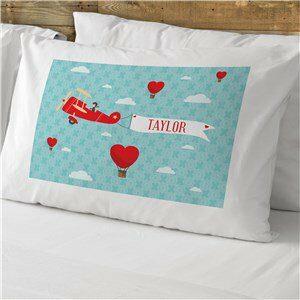 Up In The Air Personalized Pillowcase