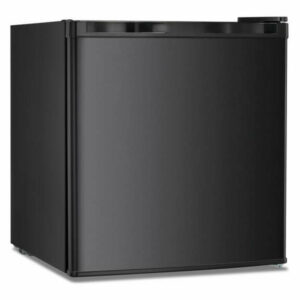 Upright Freezer 1.1 Cubic Feet Vertical Table Top, Black