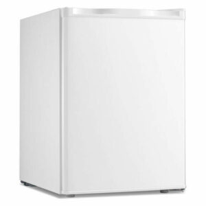 Upright Freezer 2.1 Cubic Feet Vertical Table Top, White