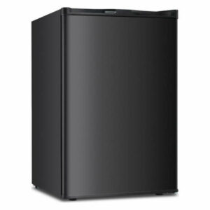 Upright Freezer 3.2 Cubic Feet Vertical Table Top, Black