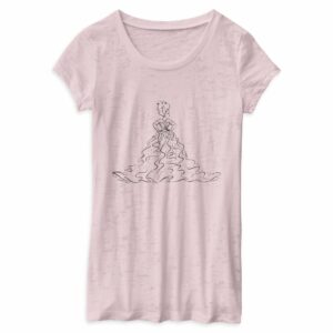 Ursula Burnout T-Shirt Art of Disney Villains Designer Collection Women