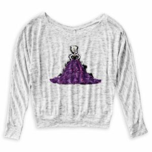 Ursula Off the Shoulder Shirt Art of Disney Villains Designer Collection Women