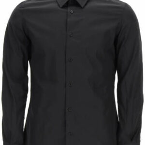 VINCENZO DI RUGGIERO CLASSIC POPLIN SHIRT 38 Black Cotton