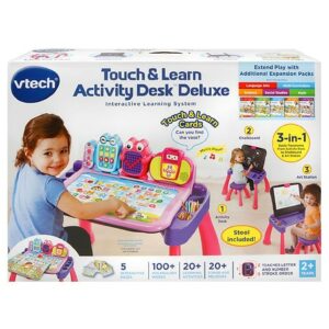 VTech Touch & Learn Activity Desk Deluxe - Pink - 1.0 ea