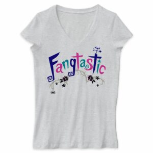 Vampirina ''Fangtastic'' V-Neck T-Shirt Women Customizable Official shopDisney