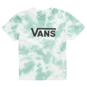 Vans Girls Vans Rinse Out T-Shirt - Girls' Grade School Marine Green/Black Size L