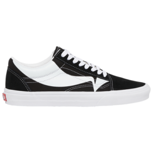Vans Mens Vans Old Skool Warp - Mens Skate Shoes Black/White Size 08.0