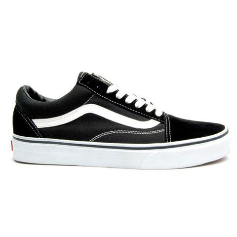 Vans Old Skool Shoe Black/white 4.0m