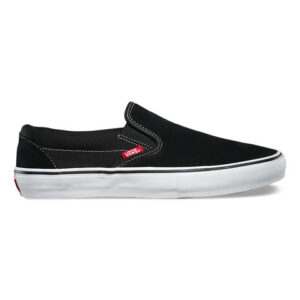 Vans Slip On Pro Shoes - Mens Black/white/gum 9.5