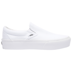 Vans Womens Vans Classic Slip-On Platform - Womens Shoes True White/White Size 08.0