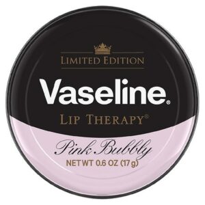 Vaseline Lip Balm Tin Pink Bubbly, Pink Bubbly - 0.6 oz