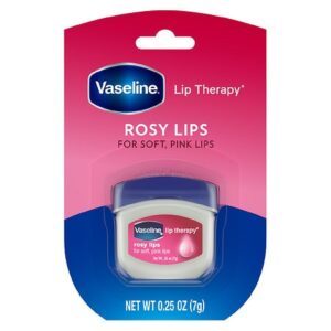 Vaseline Lip Therapy Lip Balm Mini Rosy - 0.25 oz