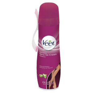 Veet Legs & Body Spray On Cream Hair Remover - 5.1 oz