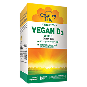 Vegan Vitamin D3 - 5,000 IU (30 Vegetarian Softgels)