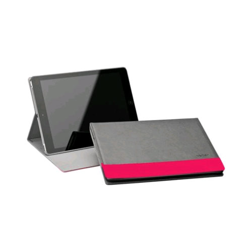 Ventev FolioCover for Apple iPad Air (Gray/Pink)