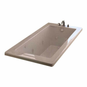 Venzi Grand Tour Villa 32 x 60 Rectangular Air & Whirlpool Jetted Bath