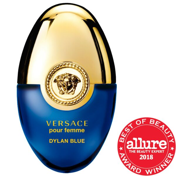 Versace Dylan Blue Pour Femme Ovetto Mini Spray 0.34 oz/ 10 mL Eau de Parfum Spray