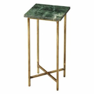Versilia Living Room Marble Scatter Table, Green