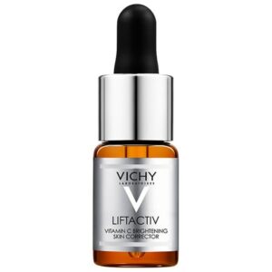 Vichy LiftActiv Vitamin C Face Serum Brightening Skin Corrector with Hyaluronic Acid - 0.33 oz