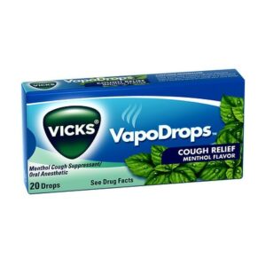 Vicks VapoDrops Cough Relief Drops Menthol - 20.0 ea