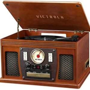 Victrola 7-in-1 Sherwood Recordable Record Player