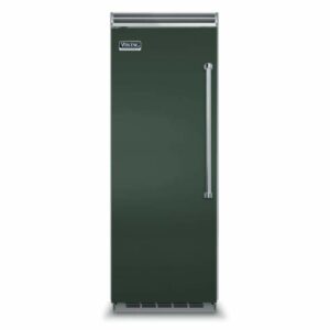 Viking VCFB5303L 30 Inch Wide 15.9 Cu. Ft. Built-In Upright Freezer with ProChill Temperature Management and Left Door Swing Blackforest Green