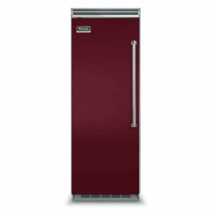 Viking VCFB5303L 30 Inch Wide 15.9 Cu. Ft. Built-In Upright Freezer with ProChill Temperature Management and Left Door Swing Burgundy Refrigeration