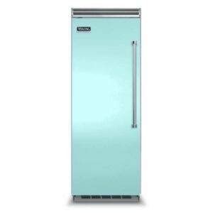 Viking VCFB5303L 30 Inch Wide 15.9 Cu. Ft. Built-In Upright Freezer with ProChill Temperature Management and Left Door Swing Bywater Blue