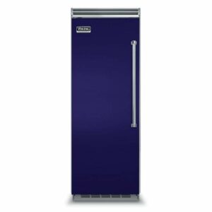 Viking VCFB5303L 30 Inch Wide 15.9 Cu. Ft. Built-In Upright Freezer with ProChill Temperature Management and Left Door Swing Cobalt Blue Refrigeration