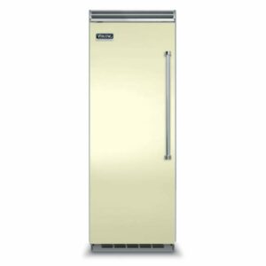 Viking VCFB5303L 30 Inch Wide 15.9 Cu. Ft. Built-In Upright Freezer with ProChill Temperature Management and Left Door Swing Vanilla Cream