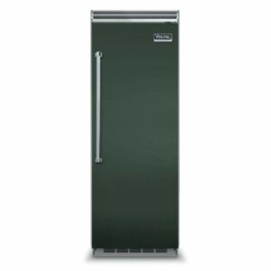 Viking VCFB5303R 30 Inch Wide 15.9 Cu. Ft. Built-In Upright Freezer with ProChill Temperature Management and Right Door Swing Blackforest Green