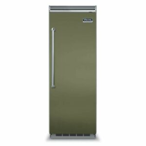 Viking VCFB5303R 30 Inch Wide 15.9 Cu. Ft. Built-In Upright Freezer with ProChill Temperature Management and Right Door Swing Cypress Green